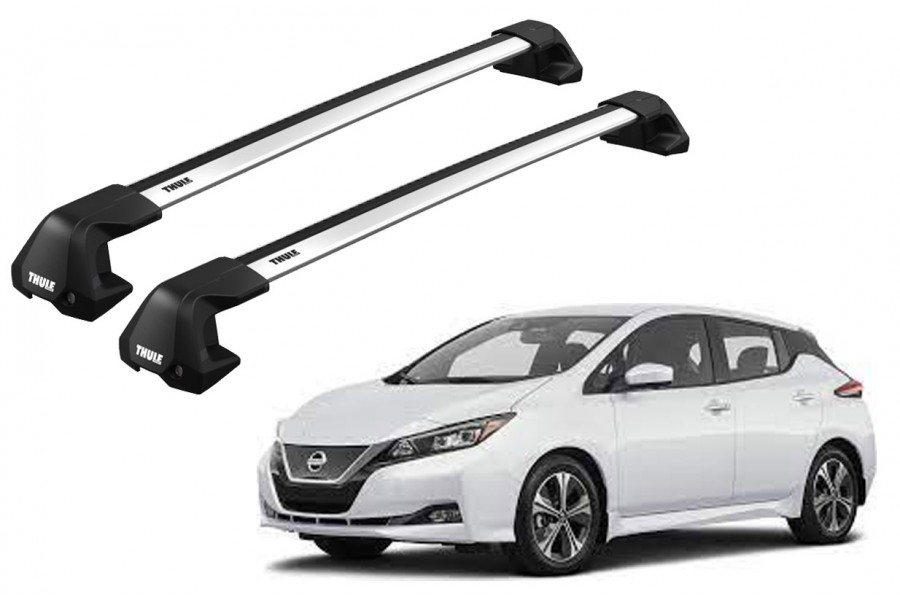 Barras THULE EDGE Flush para autos NISSAN Leaf desde 2018-2021