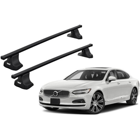 Barras THULE SquareBar para autos VOLVO S90 desde 2016 - 2021