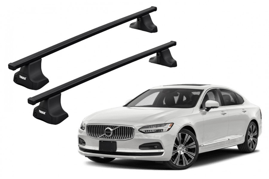 Barras THULE SquareBar para autos VOLVO S90 desde 2016 - 2021