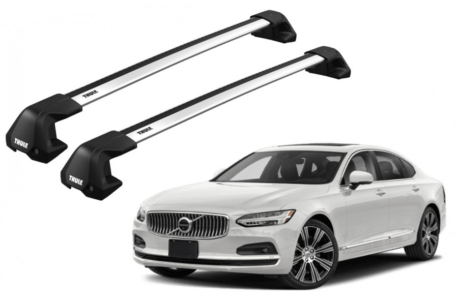 Barras THULE EDGE Flush para autos VOLVO S90 desde 2016 - 2021