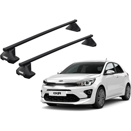 Barras THULE EVO SquareBar para autos KIA Rio desde 2017 - 2024