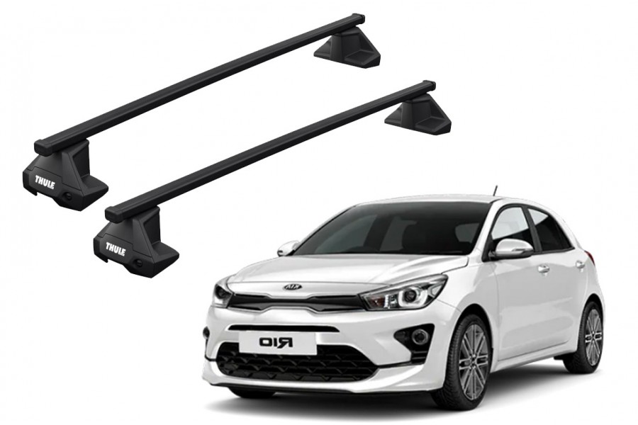 Barras THULE EVO SquareBar para autos KIA Rio desde 2017 - 2024