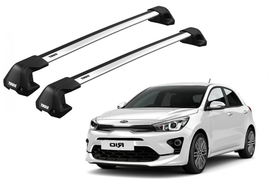 Barras THULE EDGE Flush para autos KIA Rio desde 2017 - 2024