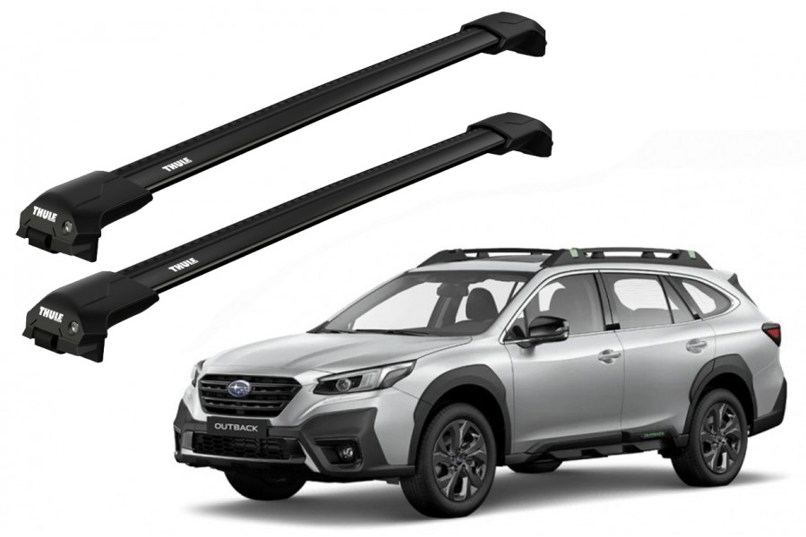 Barras THULE EDGE Flush para camioneta NISSAN Navara (D23) desde 2015 negro