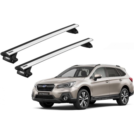 Barras THULE EVO WingBar para autos SUBARU Outback 2014 a 2020