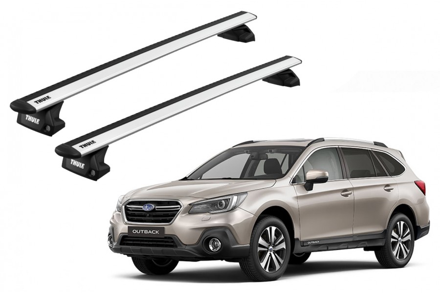 Barras THULE EVO WingBar para autos SUBARU Outback 2014 a 2020