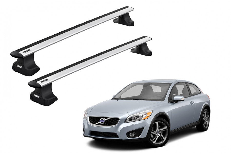 Barras THULE WingBar para autos VOLVO C30 2007 a 2013