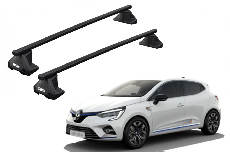 Barras THULE EVO SquareBar para autos RENAULT Clio desde 2020 - 2023