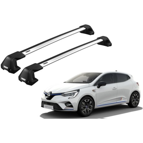 Barras THULE EDGE Flush para autos RENAULT Clio desde 2020 - 2023