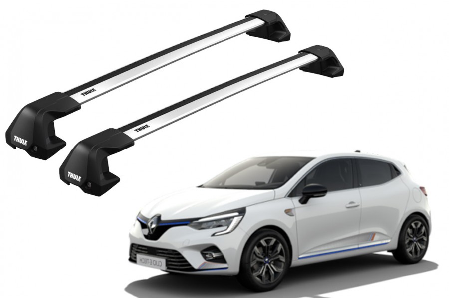 Barras THULE EDGE Flush para autos RENAULT Clio desde 2020 - 2023