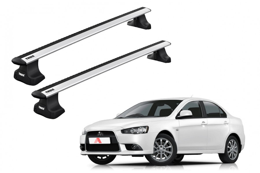 Barras THULE WingBar para autos MITSUBISHI Lancer desde 2008 - 2017