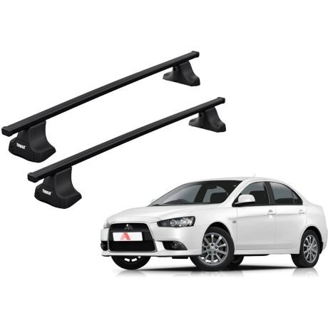 Barras THULE SquareBar para autos MITSUBISHI Lancer desde 2008 - 2017