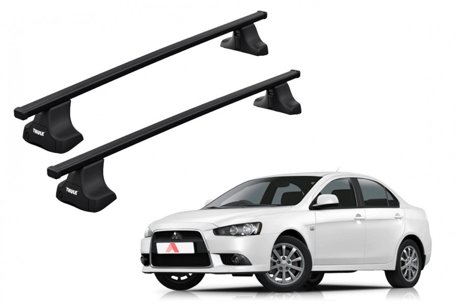 Barras THULE SquareBar para autos MITSUBISHI Lancer desde 2008 - 2017