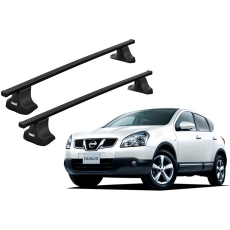 Barras THULE SquareBar para autos NISSAN Dualis 2007 a 2013