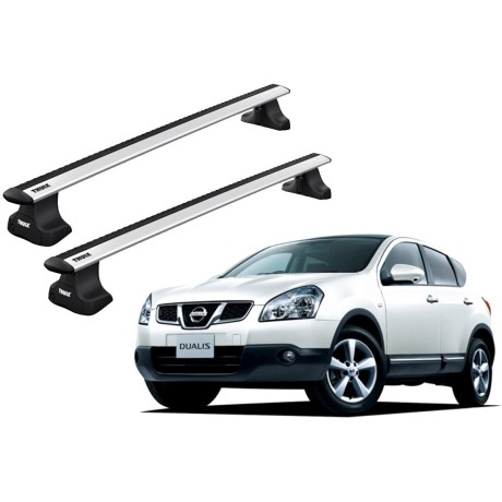 Barras THULE WingBar para autos NISSAN Dualis 2007 a 2013
