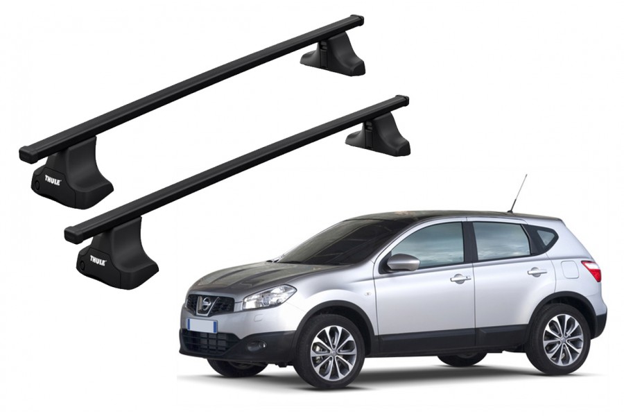 Barras THULE SquareBar para autos NISSAN Qashqai 2007 a 2013