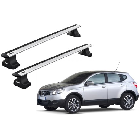 Barras THULE WingBar para autos NISSAN Qashqai 2007 a 2013