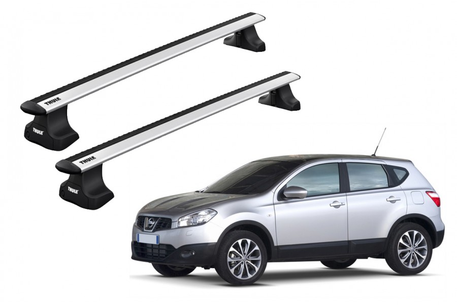 Barras THULE WingBar para autos NISSAN Qashqai 2007 a 2013