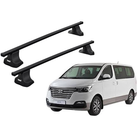 Barras THULE SquareBar para Van HYUNDAI H-1 desde 2008-2021