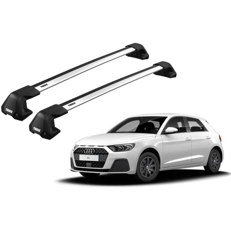 Barras THULE EDGE Flush para autos AUDI A1 desde 2019