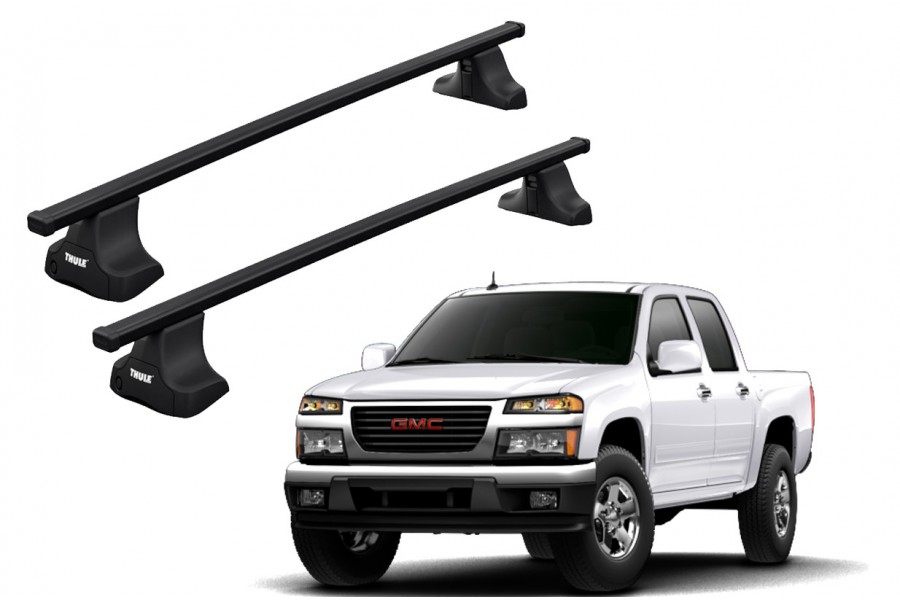 Barras THULE SquareBar para camioneta GMC Canyon 2004 a 2012