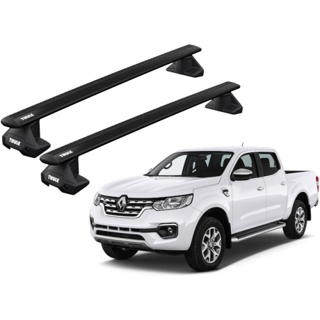 Barras THULE EVO WingBar para camioneta RENAULT Alaskan desde 2018 negro