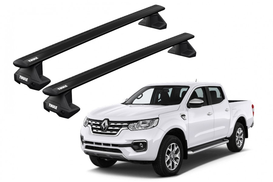 Barras THULE EVO WingBar para camioneta RENAULT Alaskan desde 2018 negro