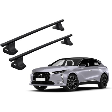 Barras THULE SquareBar para autos CITROEN DS4 Crossback desde 2016 a 2023