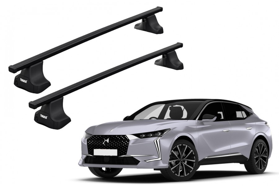 Barras THULE SquareBar para autos CITROEN DS4 Crossback desde 2016 a 2023