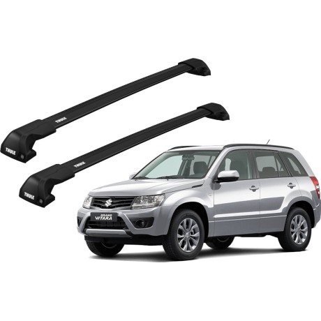 Barras THULE SquareBar para autos SUZUKI Grand Vitara 2005 a 2019