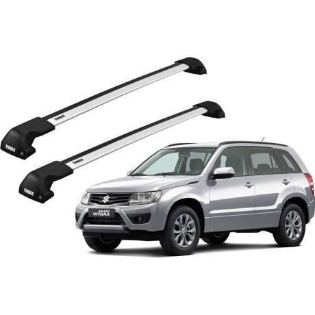 Barras THULE SquareBar para autos SUZUKI Grand Vitara 2005 a 2019
