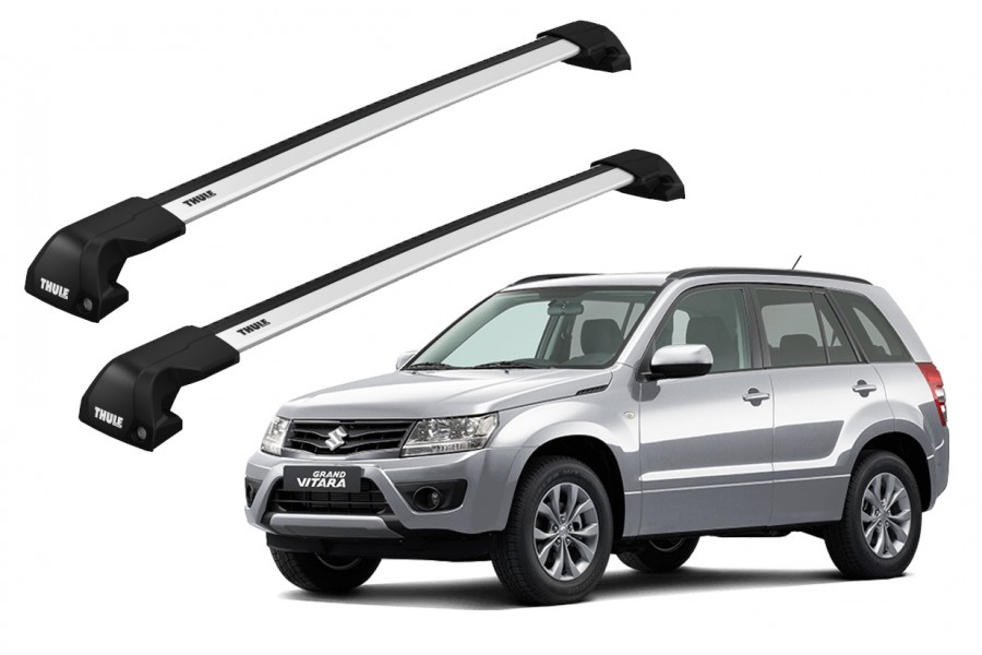 Barras THULE SquareBar para autos SUZUKI Grand Vitara 2005 a 2019