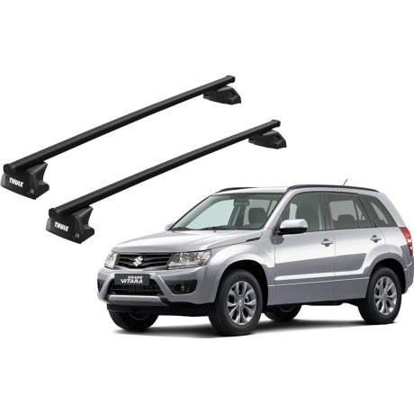 Barras THULE SquareBar para autos SUZUKI Grand Vitara 2005 a 2019