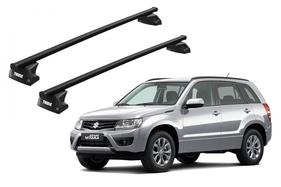 Barras THULE SquareBar para autos SUZUKI Grand Vitara 2005 a 2019