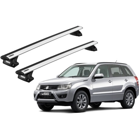 Barras THULE Wingbar Evo para autos SUZUKI Grand Vitara 2005 a 2019