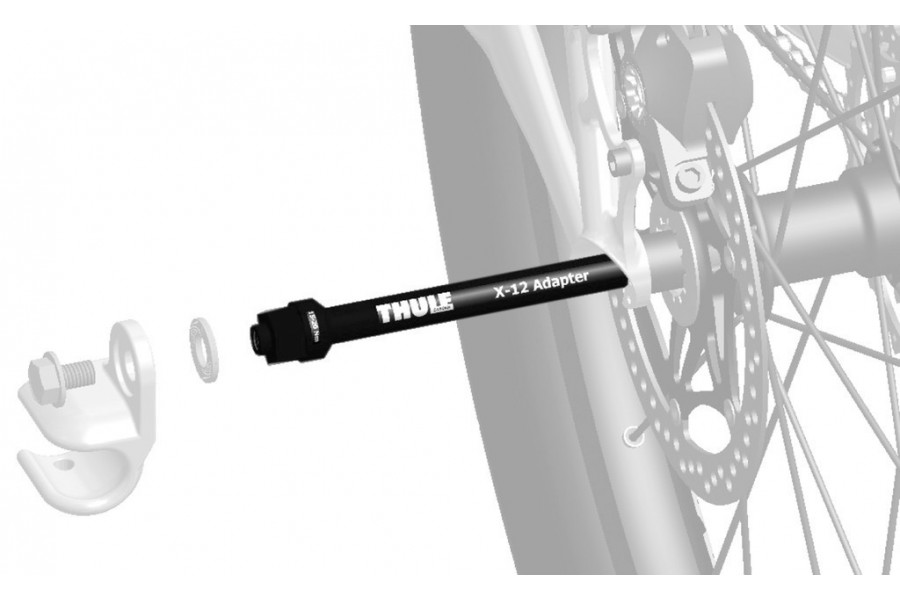 Adaptador Eje Pasante X-12 |Thule |REPUESTOS CARRITOS