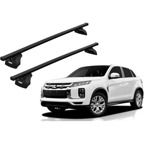 Barras THULE SquareBar para autos MITSUBISHI ASX desde 2010 al 2022