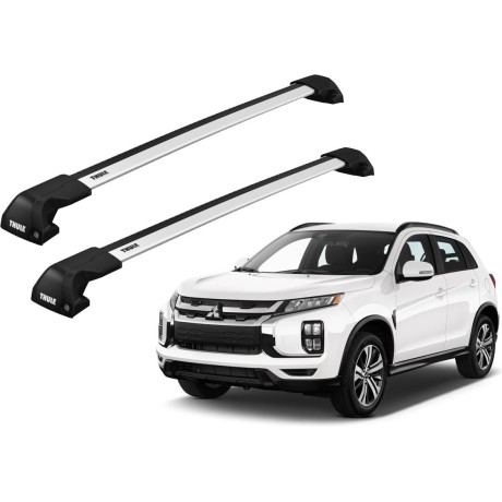 Barras THULE EDGE Flush para autos MITSUBISHI ASX desde 2010 al 2022