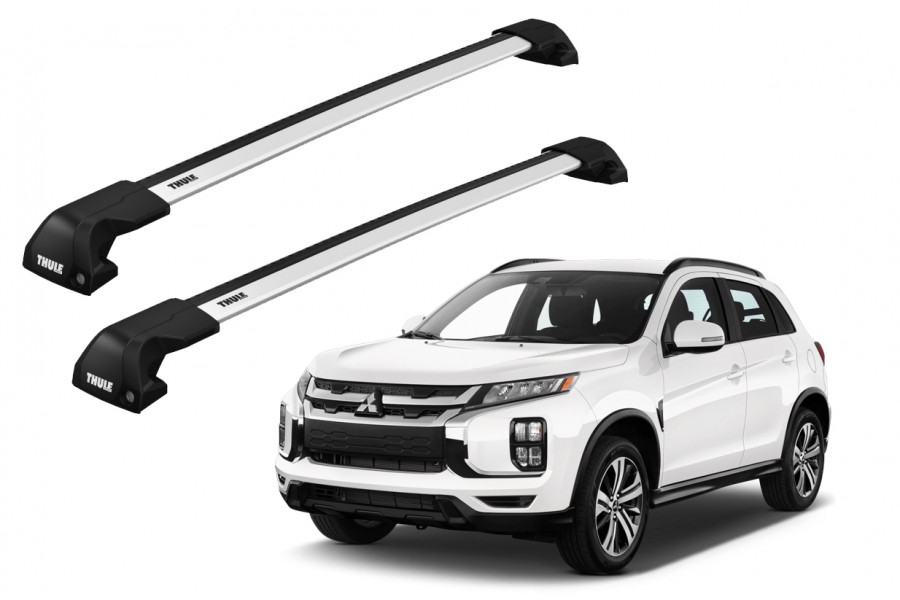 Barras THULE EDGE Flush para autos MITSUBISHI ASX desde 2010 al 2022