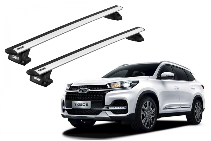 Barras THULE EVO WingBar para autos CHERY Tiggo 8 desde 2018 a 2024
