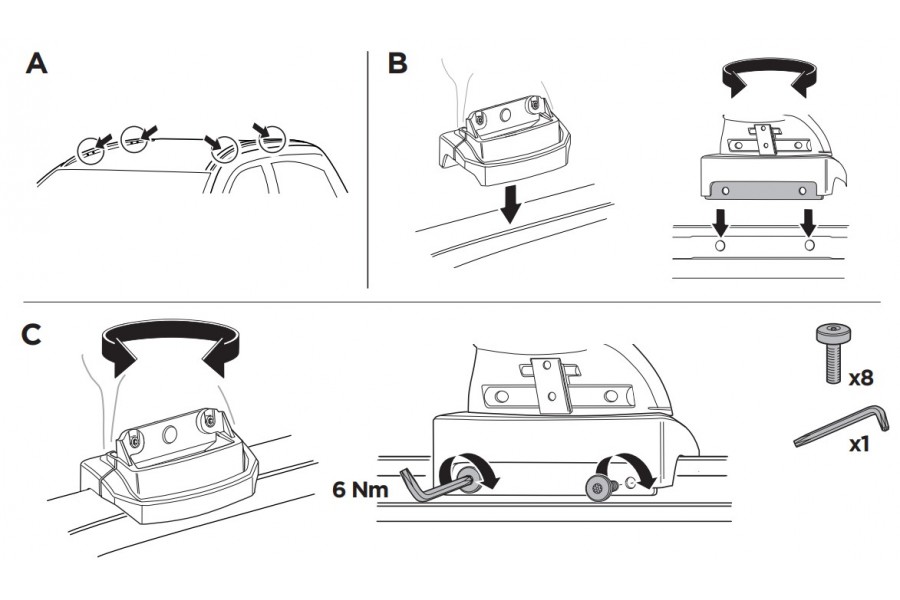 Kit De Anclaje Thule 183160