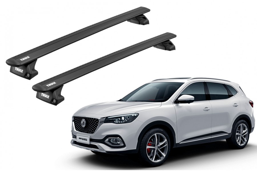 Barras THULE EVO WingBar para autos MG HS desde 2018-2024 negro