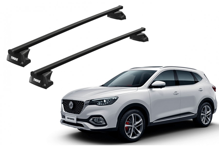 Barras THULE EVO SquareBar para autos MG HS desde 2018-2024
