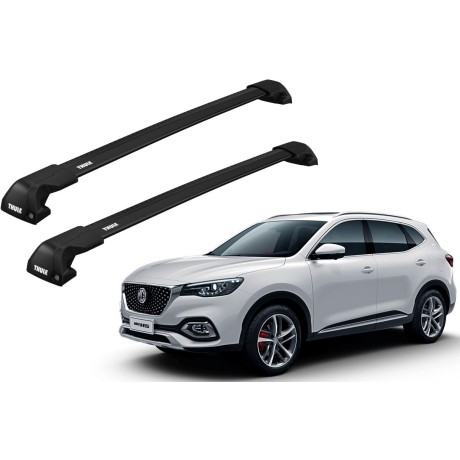 Barras THULE EDGE Flush para autos MG HS desde 2018-2024 negro