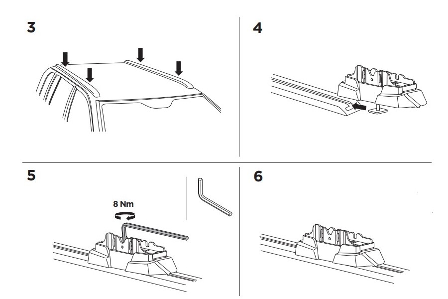 Kit De Anclaje Thule 187062