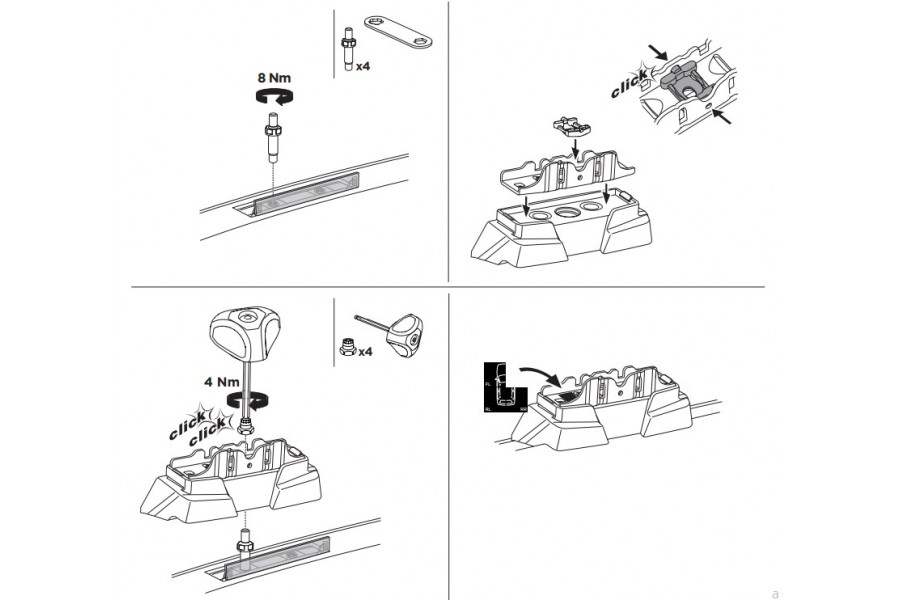Kit De Anclaje Thule 187114