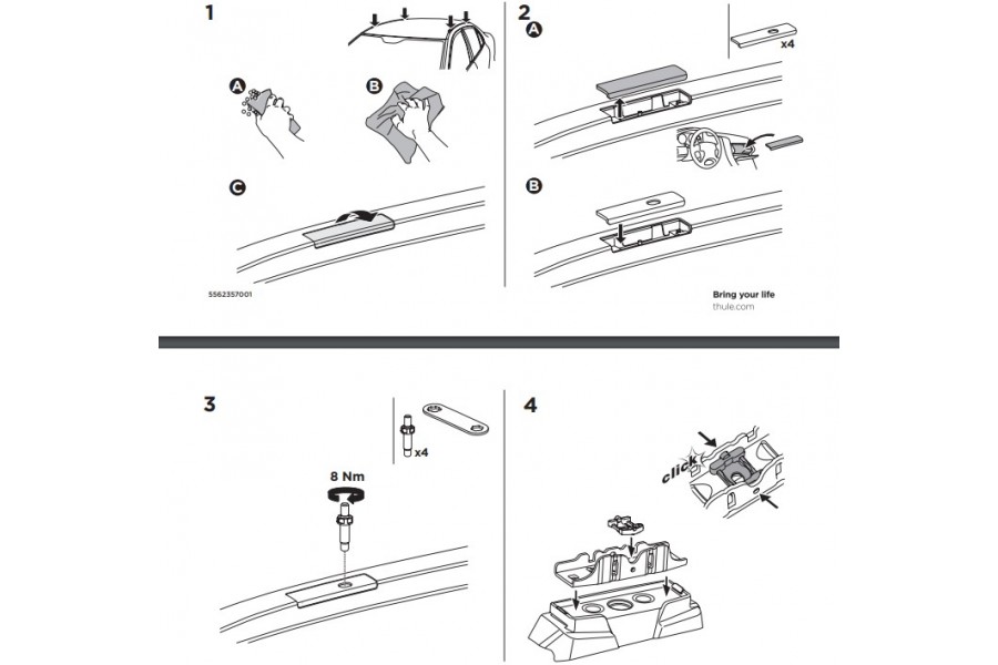 Kit De Anclaje Thule 187133
