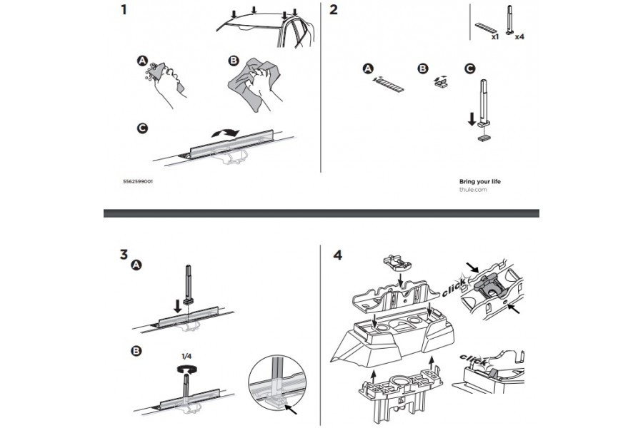 Kit De Anclaje Thule 187152