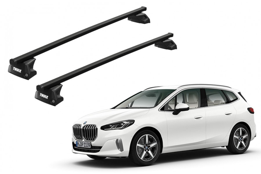 Barras THULE EVO SquareBar para autos BMW 2-Series Active Tourer desde 2014