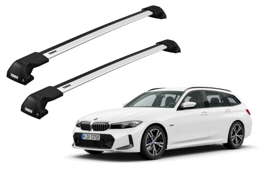 Barras THULE EDGE Flush para autos BMW 3-Series Touring desde 2012